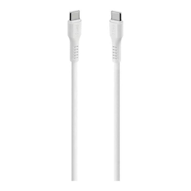 Кабель ttec USB-C - USB-C 60W PD/QC Fast Charging/Data Cable, 120cm, Белый (2DK59B) - фото #0, Technodom.kz Кабель ttec USB-C - USB-C 60W PD/QC Fast Charging/Data Cable, 120cm, Белый (2DK59B) - фото #0, Technodom.kz