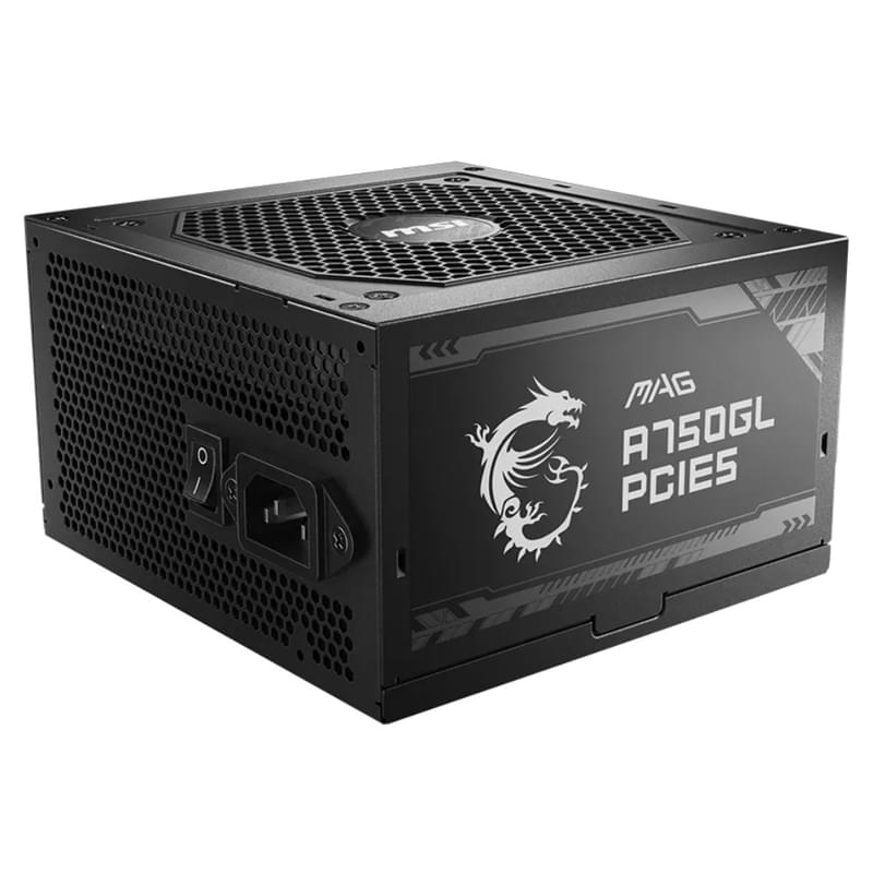 750W MSI MAG A750GL PCIE5 ATX 80+ Gold [MAG A750GL PCIE5] қуат блогы - фото #3, Technodom.kz