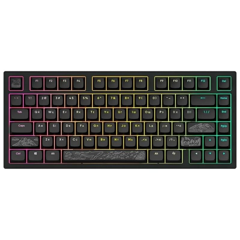 Игровая клавиатура проводная Dark Project ALU81A Terra Nostra, Black (DPKB_NOSTRA_81_ANSI_BLACK_UA) - фото #0, Technodom.kz