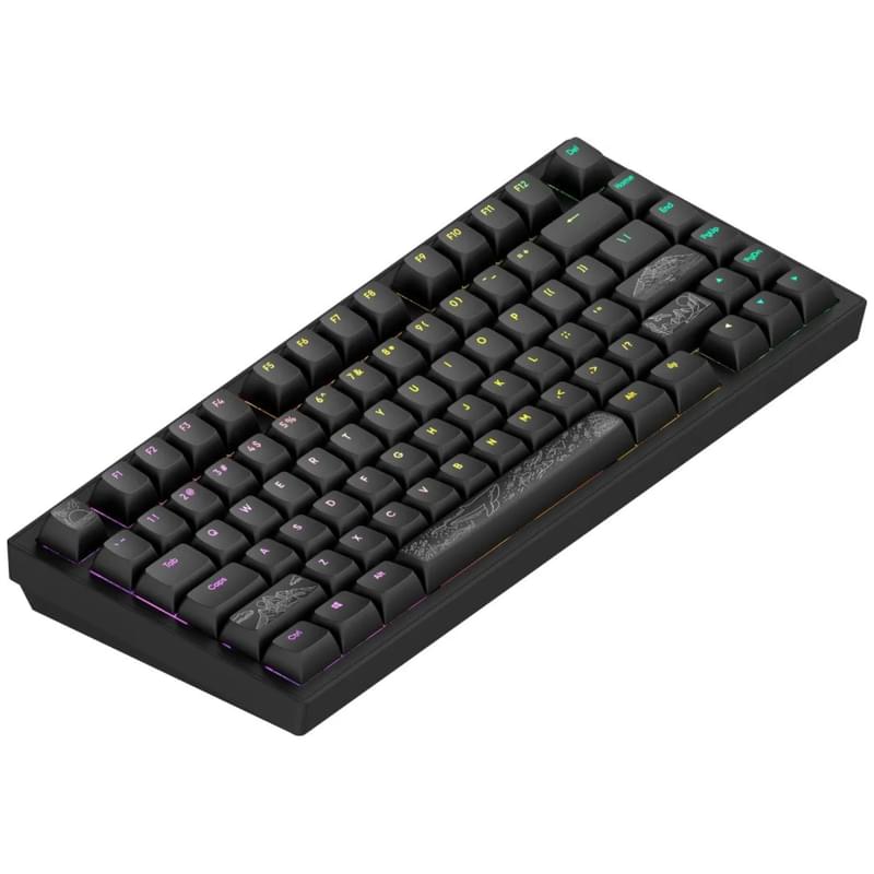 Игровая клавиатура проводная Dark Project ALU81A Terra Nostra, Black (DPKB_NOSTRA_81_ANSI_BLACK_UA) - фото #3, Technodom.kz