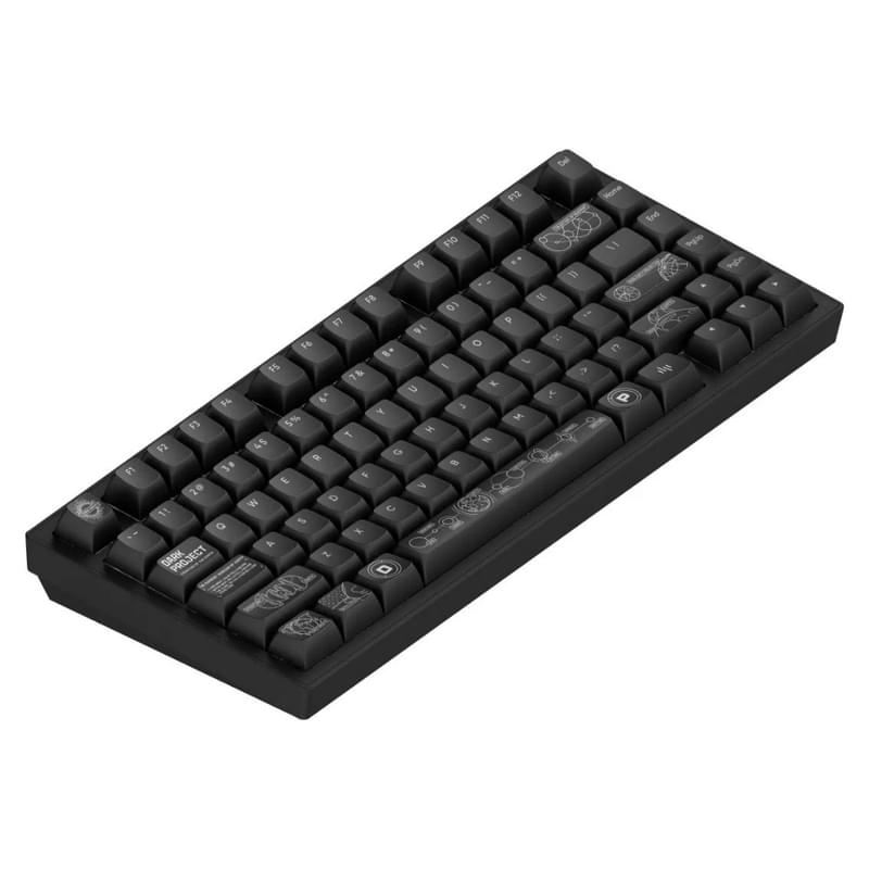 Игровая клавиатура USB/BT Dark Project ALU81A Terra Nova, Black (DPKB_NOVA_81_ANSI_BLACK_UA) - фото #2, Technodom.kz