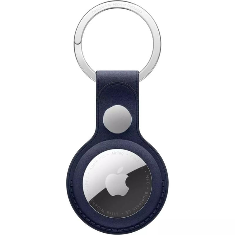 Брелок-подвеска Apple AirTag FineWoven Key Ring, Navy (MGG14ZM/A) - фото #0, Technodom.kz