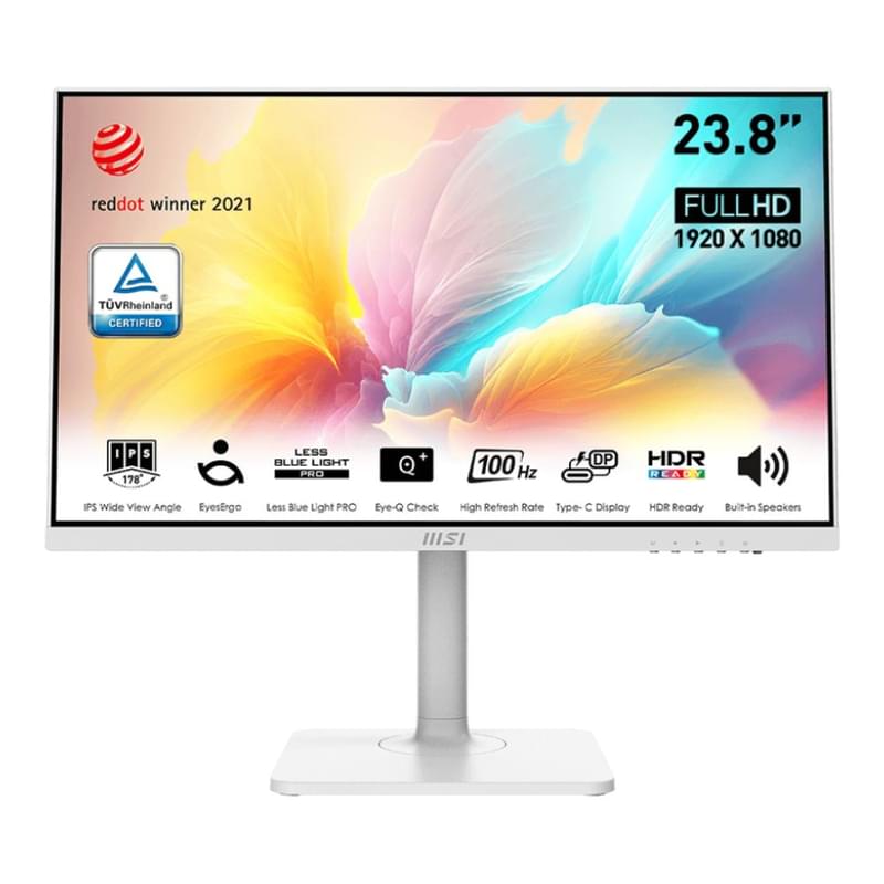 Монитор 23,8" MSI Modern MD2412PW IPS 1920x1080 16:9 100Гц (HDMI) - фото #0, Technodom.kz