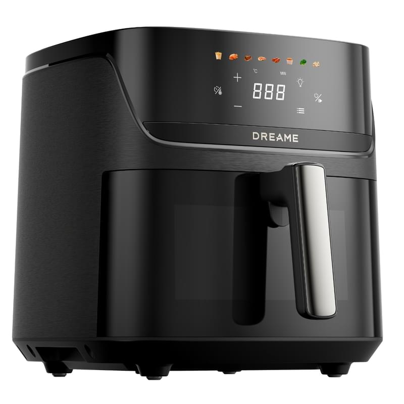 Dreame AF-10 Black Аэрогрилі - фото #2, Technodom.kz