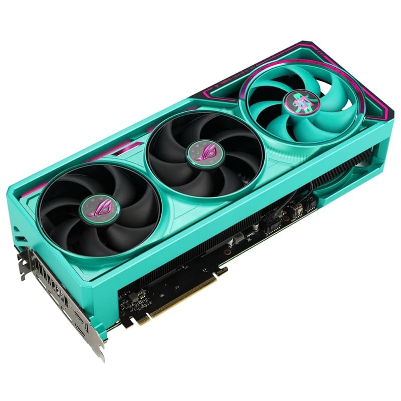 Видеокарта Asus RTX 5080 ROG ASTRAL MIKU 16GB 256bit/G7 (2HDMI+3DP)[ROG ASTRAL RTX5080 16G MIKU W] - фото #2, Technodom.kz