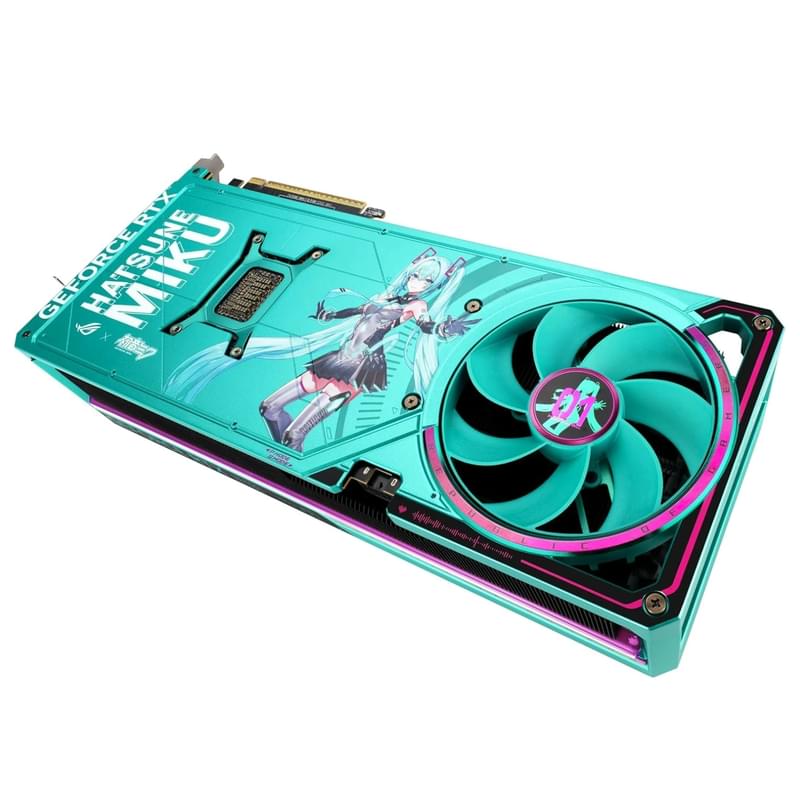 Видеокарта Asus RTX 5080 ROG ASTRAL MIKU 16GB 256bit/G7 (2HDMI+3DP)[ROG ASTRAL RTX5080 16G MIKU W] - фото #4, Technodom.kz