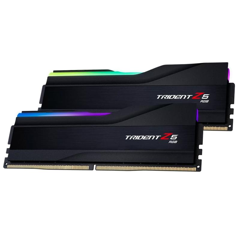 DDR5 DIMM 32GB(16GBx2)/6000MHz G.SKILL TridentZ5RGB [F5-6000J3636F16GX2-TZ5RK] жедел жадысы - фото #1, Technodom.kz