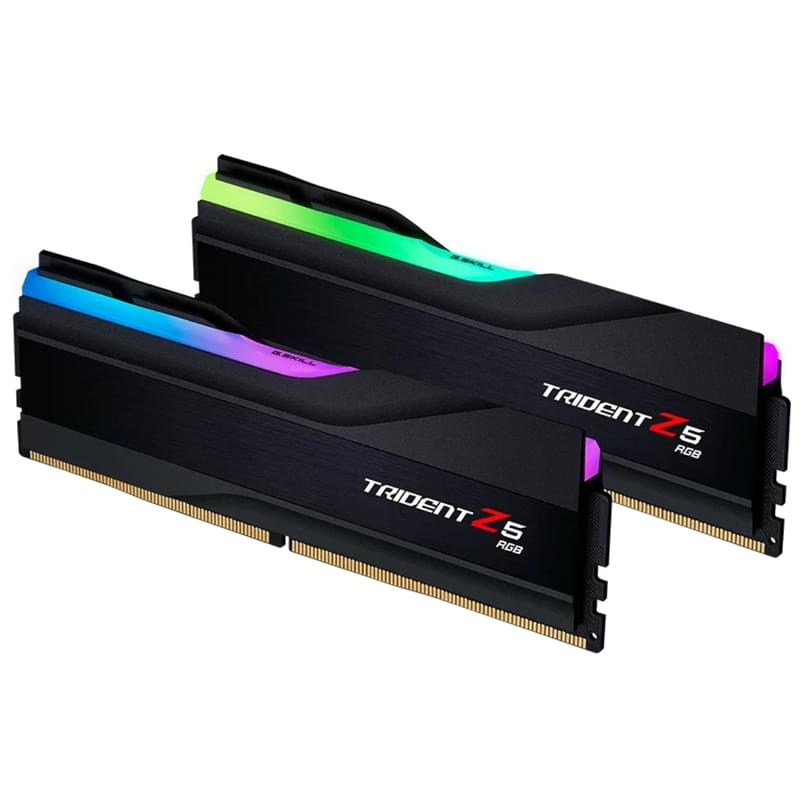 DDR5 DIMM 32GB(16GBx2)/6000MHz G.SKILL TridentZ5RGB [F5-6000J3636F16GX2-TZ5RK] жедел жадысы - фото #2, Technodom.kz