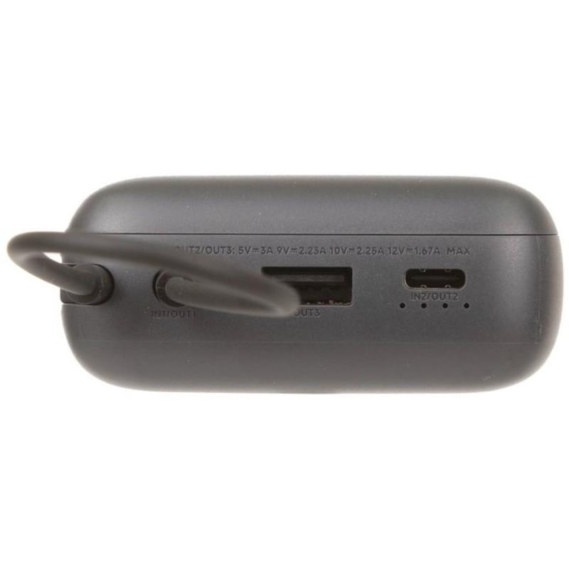 Сыртқы аккумулятор Xiaomi, Power Bank 20000mAh (Integrated Cable) GL Dark Gray, (BHR9740GL/PB2020MI) - фото #2, Technodom.kz Сыртқы аккумулятор Xiaomi, Power Bank 20000mAh (Integrated Cable) GL Dark Gray, (BHR9740GL/PB2020MI) - фото #2, Technodom.kz