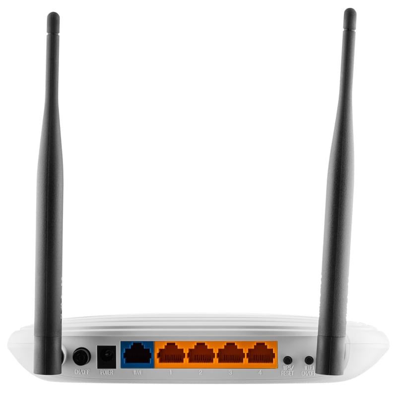 Беспроводной маршрутизатор, TP-Link TL-WR841N, 4 порта + Wi-Fi, 300 Mbps (TL-WR841N) - фото #1, Technodom.kz