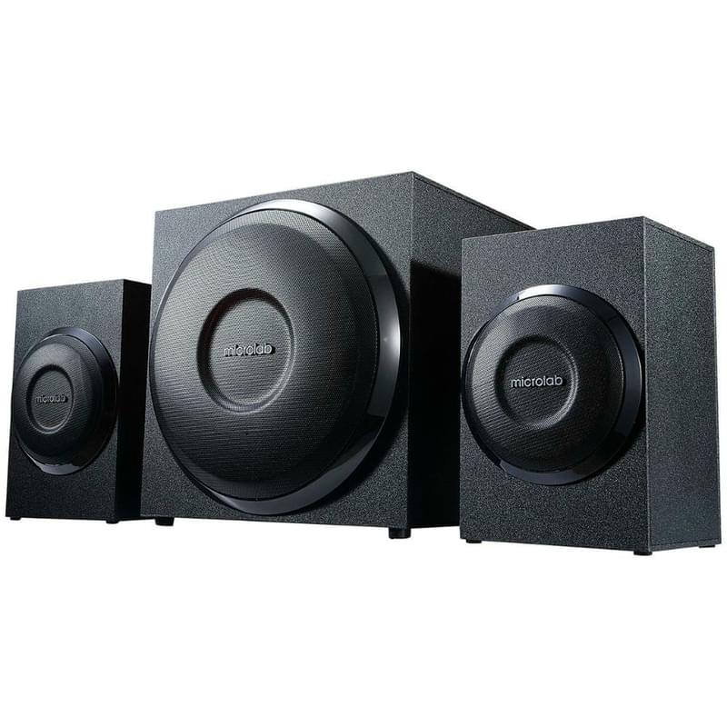 Колонки 2.1 Microlab M-110, Black - фото #0, Technodom.kz Колонки 2.1 Microlab M-110, Black - фото #0, Technodom.kz