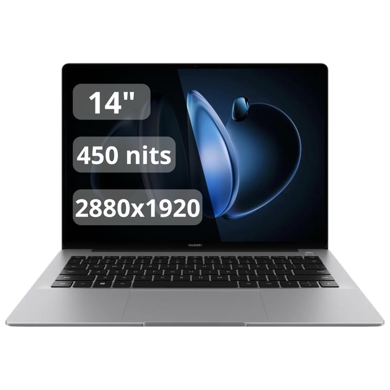 Ноутбук Huawei MateBook 14 U5 125H / 16ГБ / SSD512 / 14 / DOS / (FlemingH-W5651T/DOS Space Gray) - фото #0, Technodom.kz