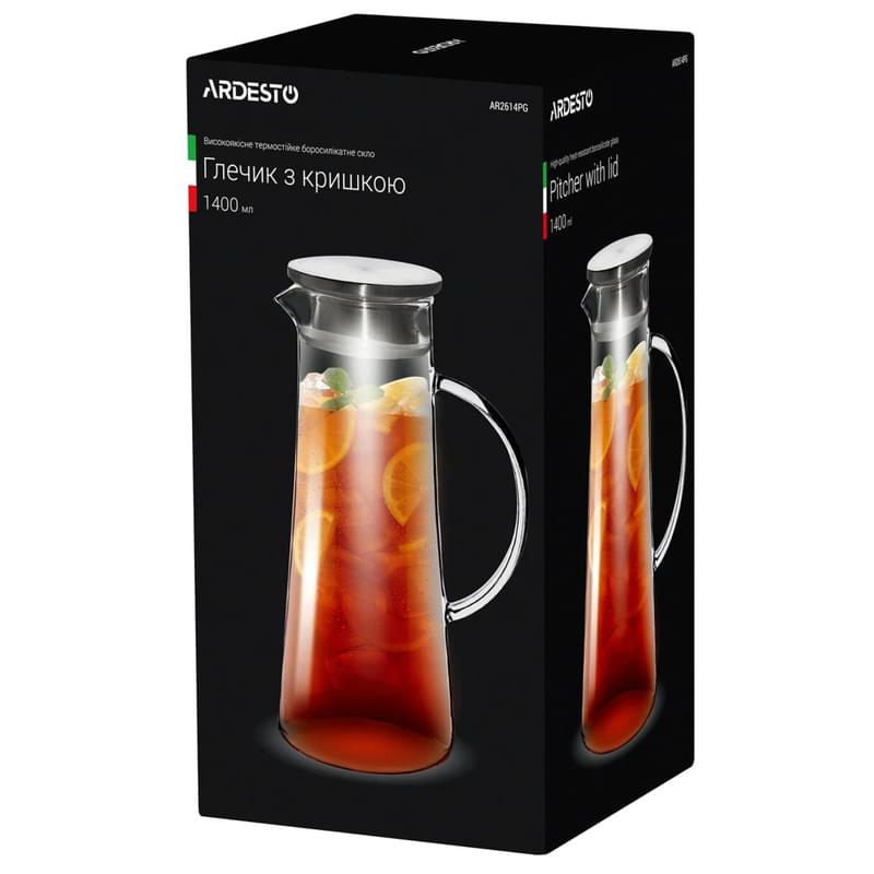 Кувшин 1400мл Ardesto AR2614PG - фото #0, Technodom.kz