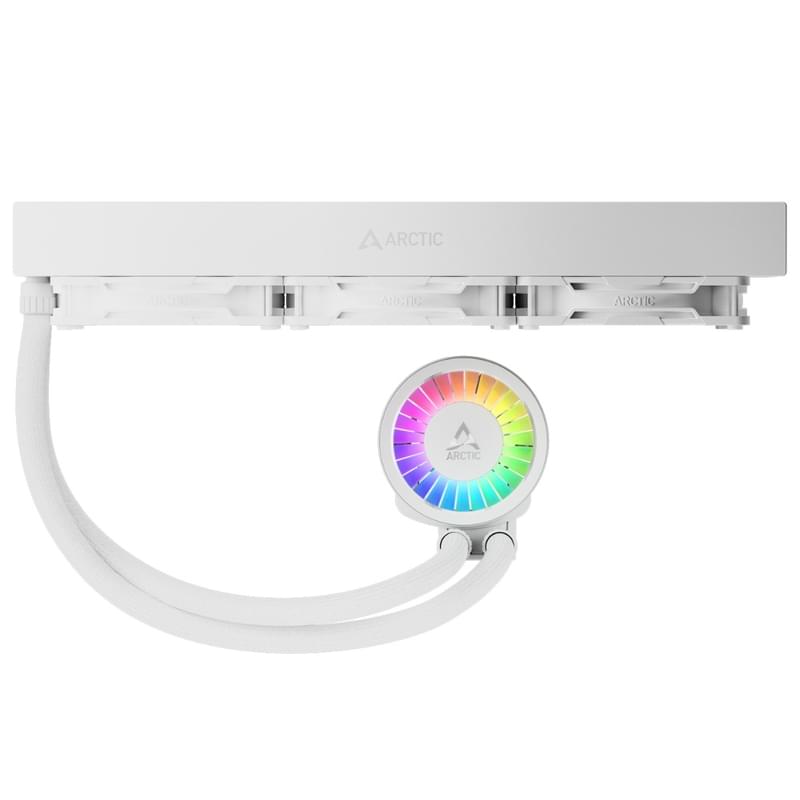 CPU арналған сұйық салқындату жүйесі ARCTIC Liquid Freezer III Pro 360 A-RGB White [ACFRE00188A] - фото #2, Technodom.kz