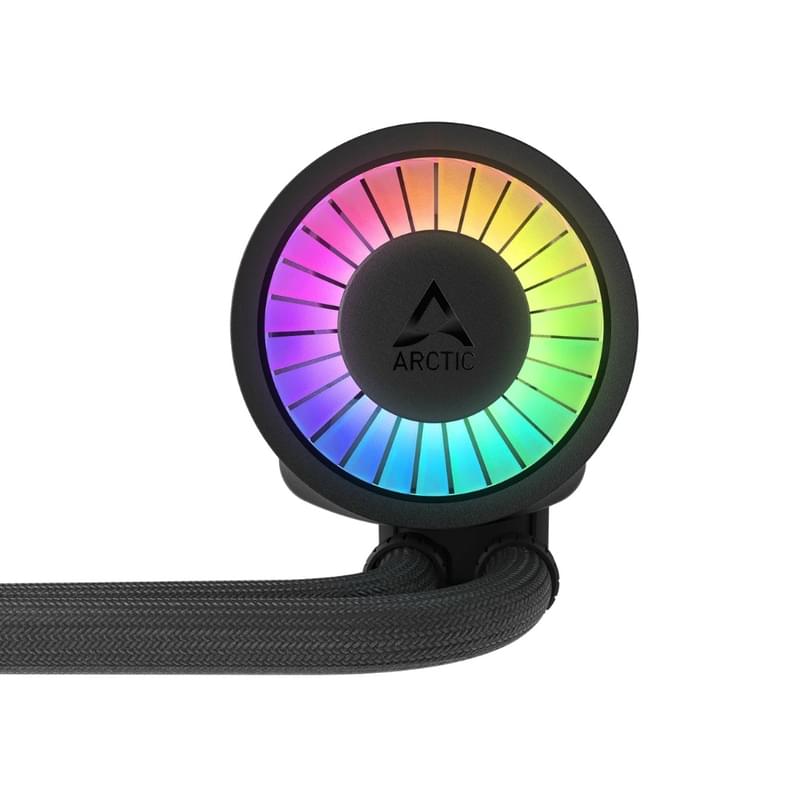 Система жидкостного охлаждения для CPU ARCTIC Liquid Freezer III Pro 420 A-RGB Black [ACFRE00185A] - фото #4, Technodom.kz