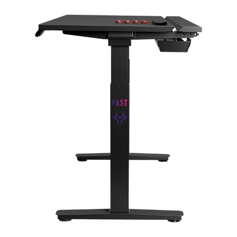 1STPLAYER FAST-1470-RGB-BK ойын компьютерлік үстелі, Black - фото #1, Technodom.kz