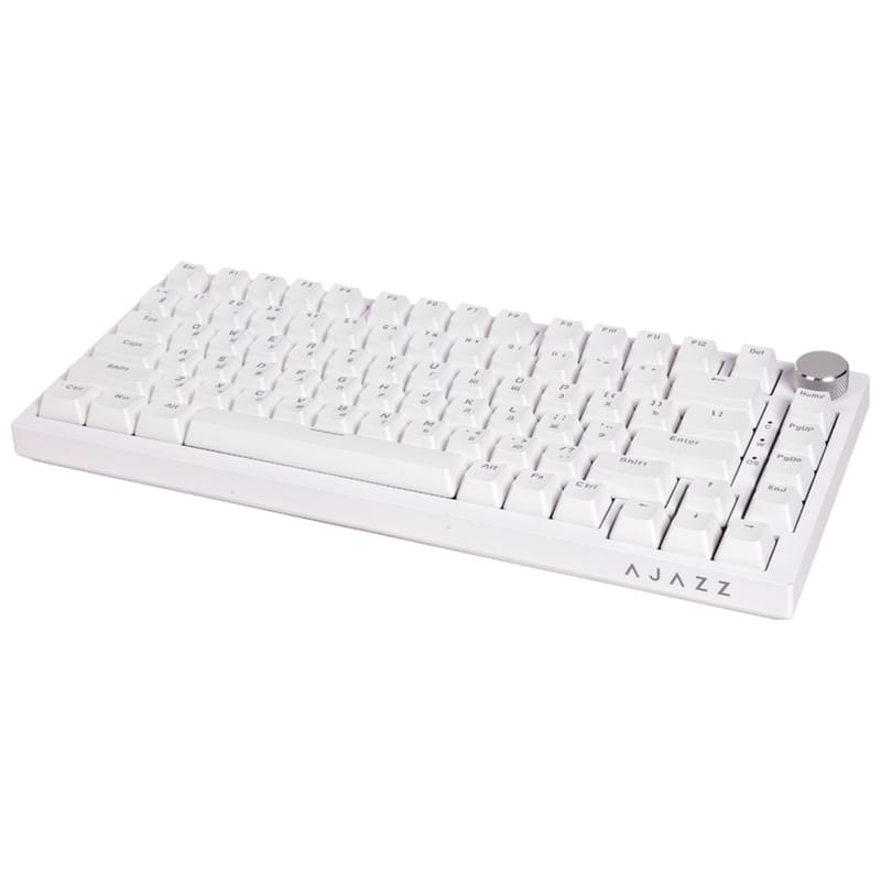 Игровая клавиатура проводная Ajazz AK820, White (AK820/Blue/White) - фото #1, Technodom.kz