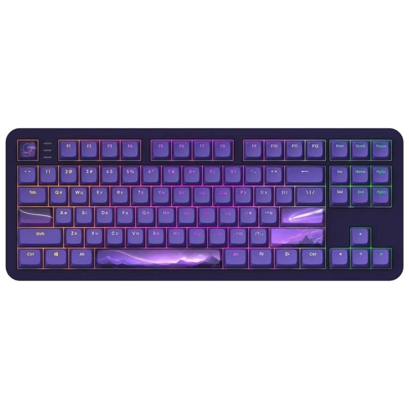 Игровая клавиатура проводная Dark Project ALU87B Celestial, Purple (DPKB_CELESTIAL_87_ANSI_UA) - фото #0, Technodom.kz