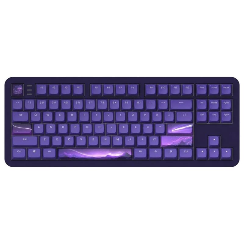 Игровая клавиатура проводная Dark Project ALU87B Celestial, Purple (DPKB_CELESTIAL_87_ANSI_UA) - фото #1, Technodom.kz
