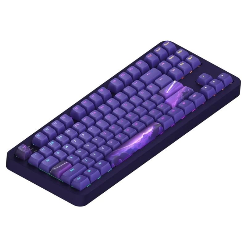 Игровая клавиатура проводная Dark Project ALU87B Celestial, Purple (DPKB_CELESTIAL_87_ANSI_UA) - фото #3, Technodom.kz