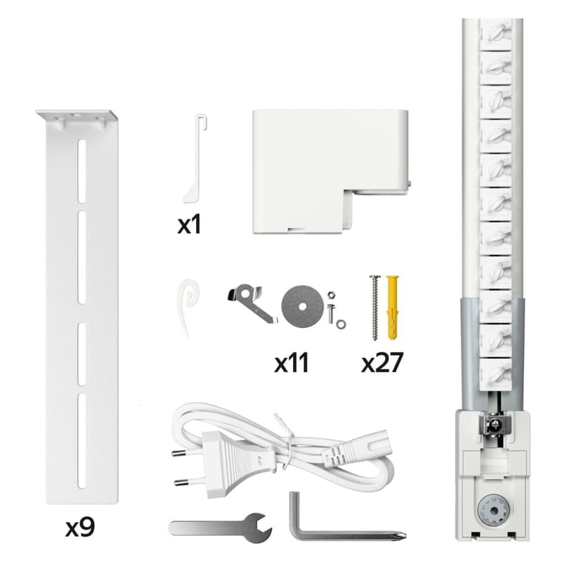 Умный Карниз для штор (250-450см) (YNDX-00592) - фото #0, Technodom.kz