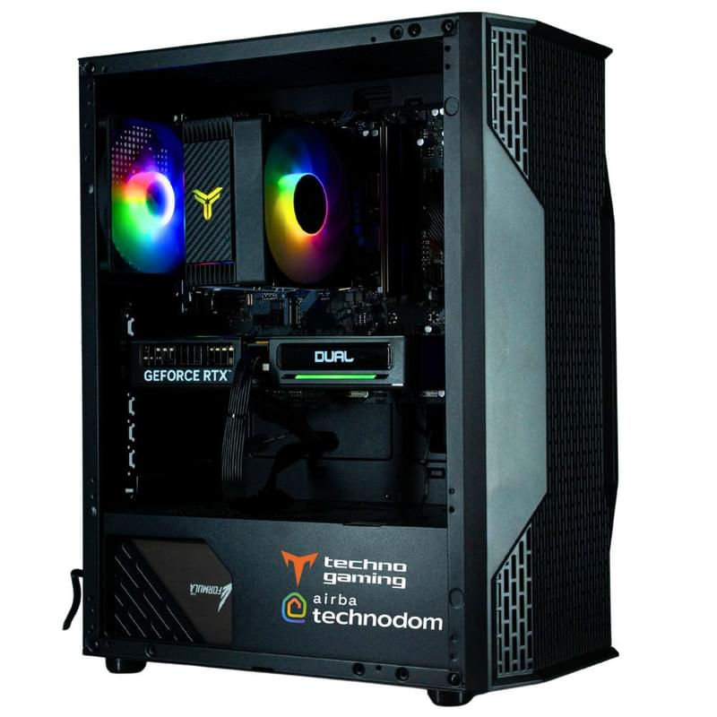 Игровой компьютер TechnoGaming VND092TD(AR5-8400F/RTX5050DUAL 8GB/D5 16GB/SSD 1TB/A620MH/COUGAR MX110) - фото #0, Technodom.kz