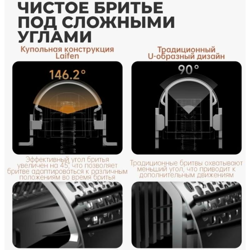 Laifen P3 PRO электр ұстарасы күміс - фото #8, Technodom.kz