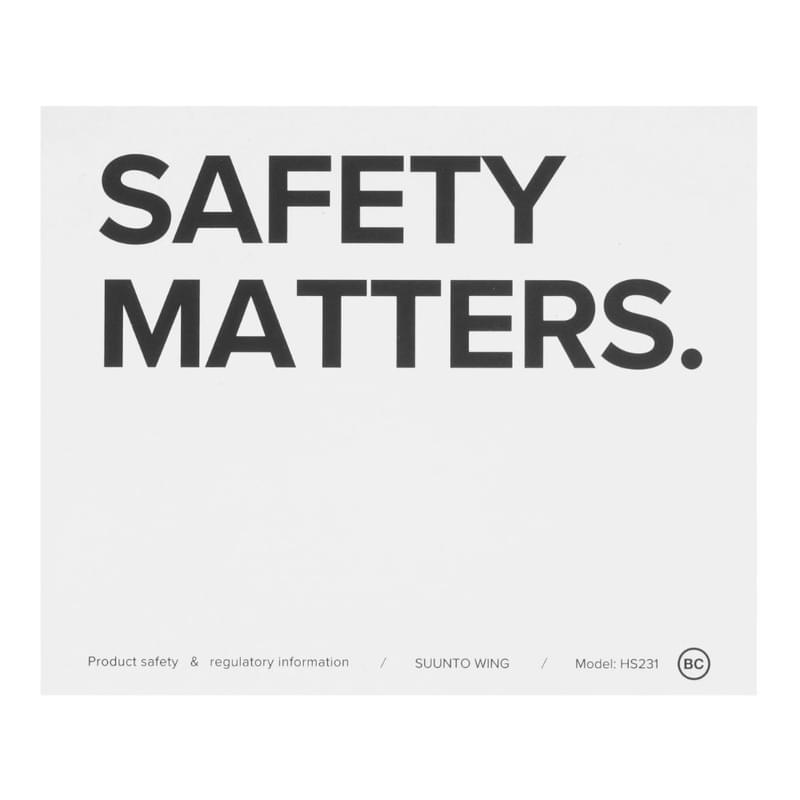 Наушники-накладные Suunto Wing Black - фото #7, Technodom.kz