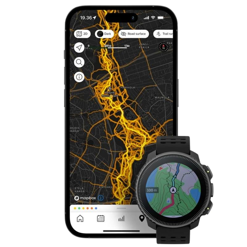 Спорттық сағаты SUUNTO VERTICAL ALL BLACK - фото #3, Technodom.kz