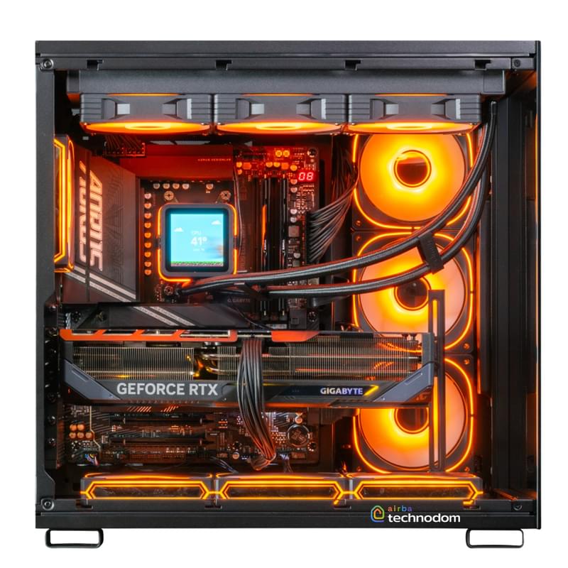 Neo Game ойын компьютері 100 (AR9 9950X/RTX 5080 16GB/SSD 2TB/X870/BEQUIET 600LX Black) - фото #1, Technodom.kz