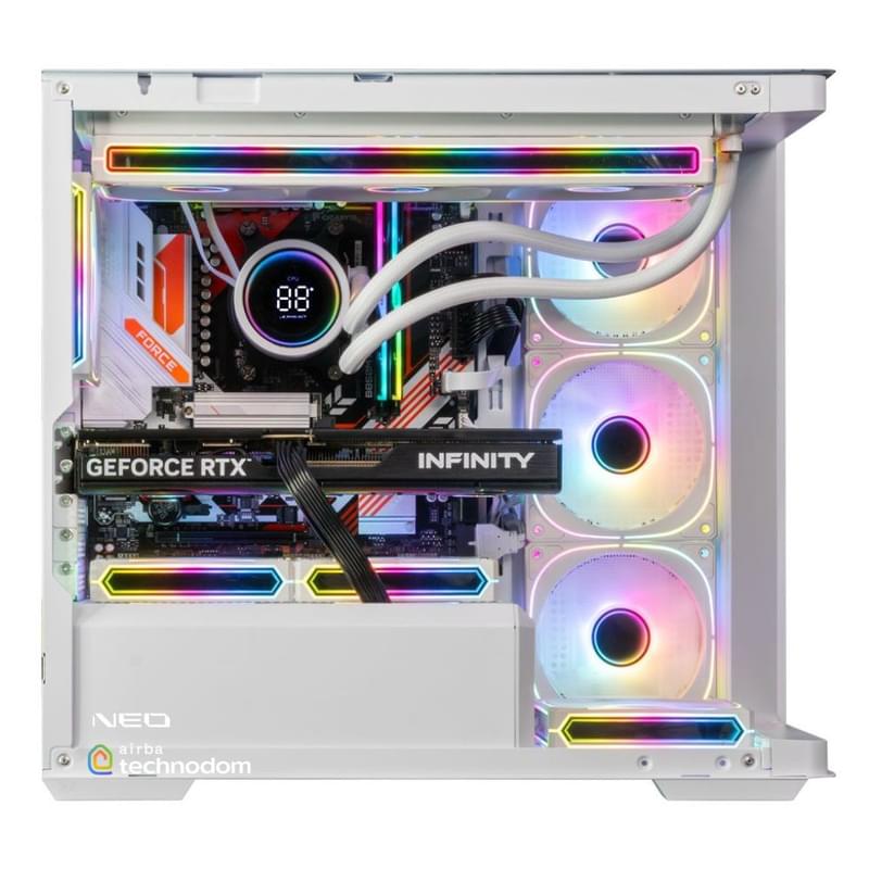 Игровой Компьютер NEO Game 102 (AR5 7500А/RTX 5060TI 16GB/SSD 1TB/B850M/JONSBO D300 WHITE) - фото #1, Technodom.kz