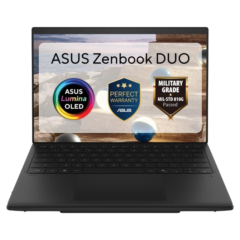 Ультрабук 14" Asus Zenbook Duo OLED (U9 386H-32-2-W)(UX8407AA-SN334W) - фото #0, Technodom.kz