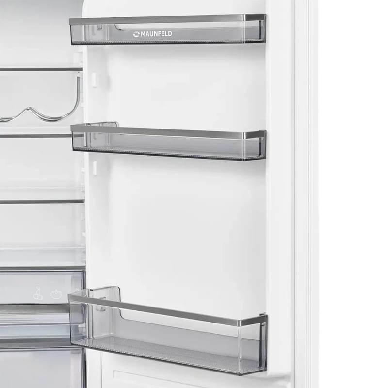 Встраиваемый холодильник MAUNFELD MBL177SWGR Inverter - фото #3, Technodom.kz