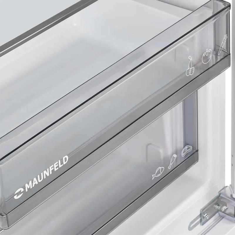 Встраиваемый холодильник MAUNFELD MBL177SWGR Inverter - фото #4, Technodom.kz