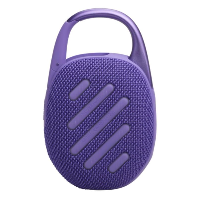 Портативті бағана Bluetooth JBL Clip 5, Purple (JBLCLIP5PUR) - фото #3, Technodom.kz