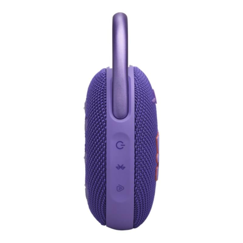 Портативті бағана Bluetooth JBL Clip 5, Purple (JBLCLIP5PUR) - фото #4, Technodom.kz