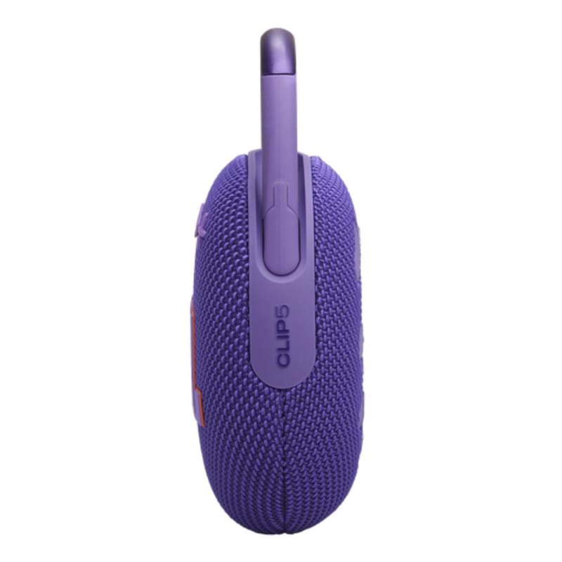Портативті бағана Bluetooth JBL Clip 5, Purple (JBLCLIP5PUR) - фото #8, Technodom.kz