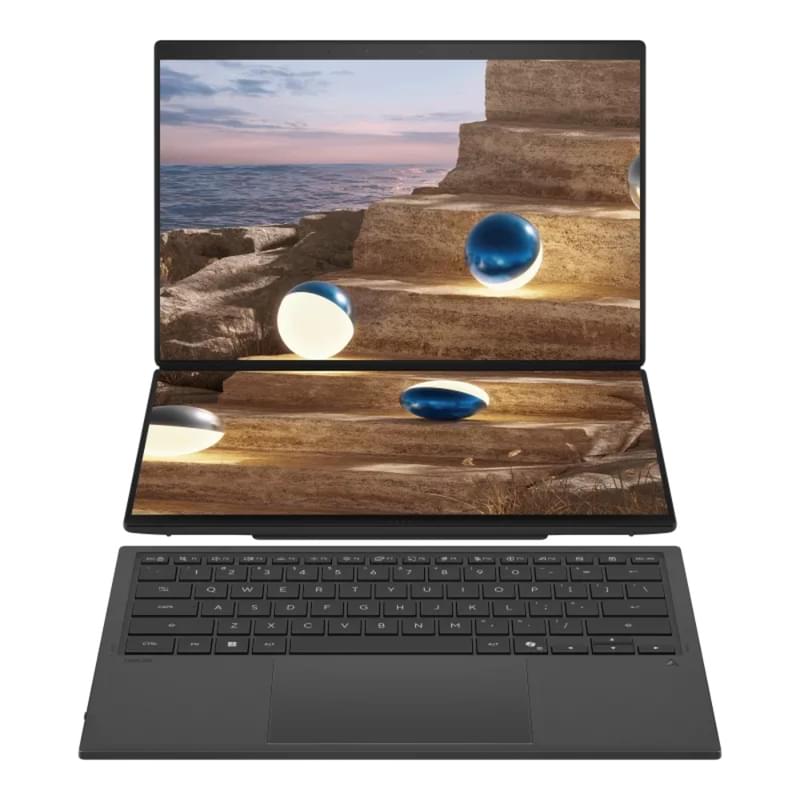 14'' Asus Zenbook Duo OLED ультрабук (UX9 388H-32-2-W)(UX8407AA-SN337W) - фото #0, Technodom.kz