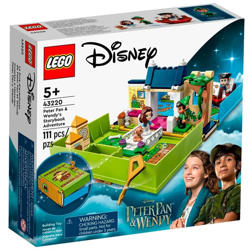 LEGO Disney Classic Peter Pan and Wendy's Adventure Book конструкторы (LEGO 43220) - фото #0, Technodom.kz