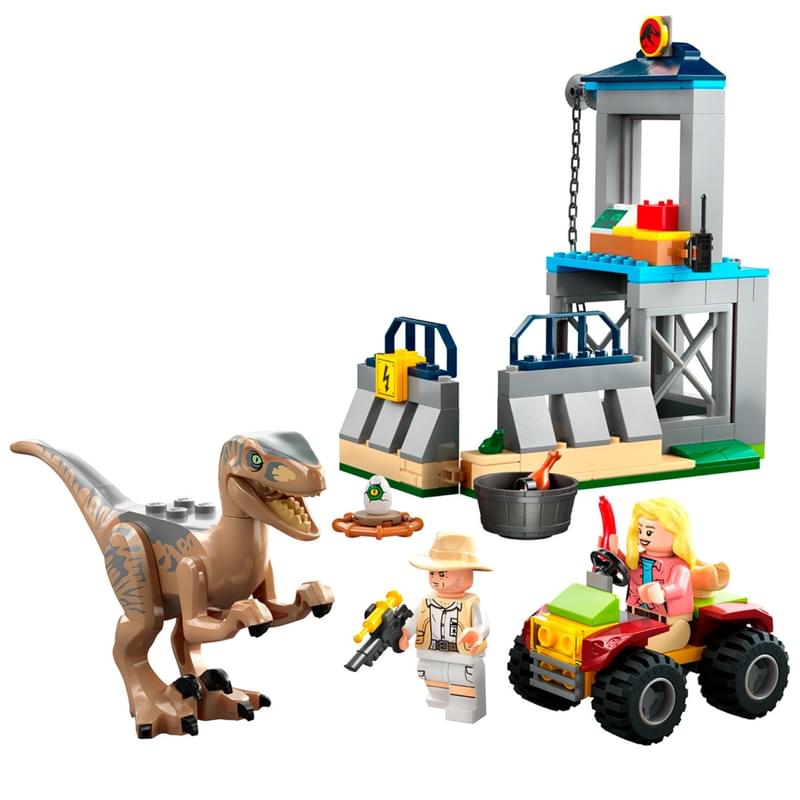 LEGO Jurassic Park Velociraptor Escape конструкторы (LEGO 76957) - фото #1, Technodom.kz