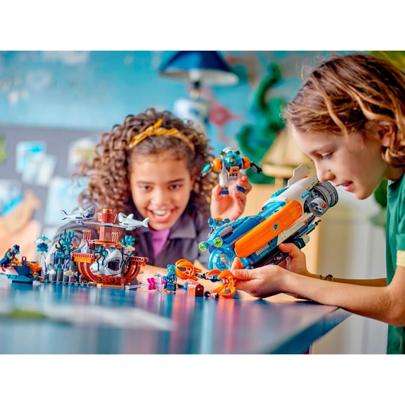 LEGO City Deep Sea Research Submarine конструкторы (LEGO 60379) - фото #3, Technodom.kz