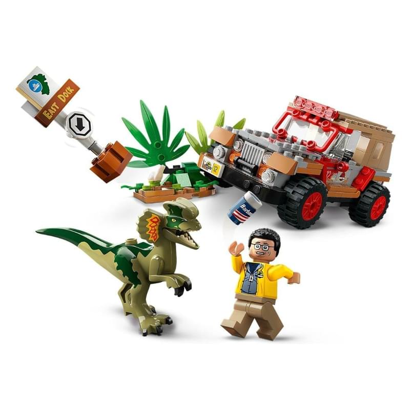 LEGO Jurassic Park Dilophosaurus Ambush Set конструкторы (LEGO 76958) - фото #0, Technodom.kz