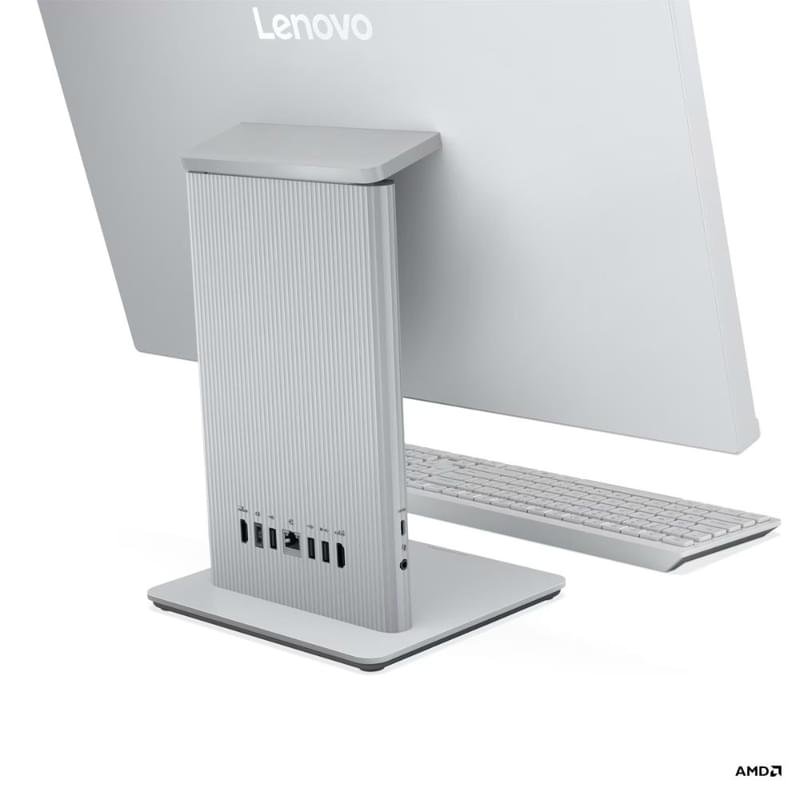 Моноблок 23,8" LENOVO IdeaCentre AIO 24ARR9 CLOUD GREY (Ryzen 5 7535HS -D5 16-512-D-FHD) [F0HR00C5RU - фото #8, Technodom.kz