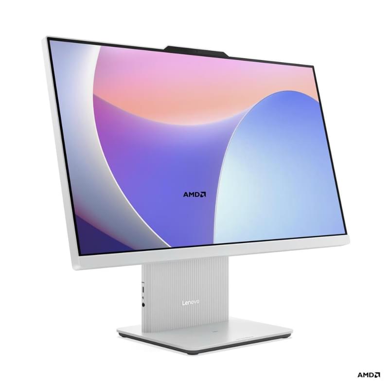 Моноблок 23,8" LENOVO IdeaCentre AIO 24ARR9 CLOUD GREY (Ryzen 5 7535HS -D5 16-512-D-FHD) [F0HR00C6RU - фото #1, Technodom.kz