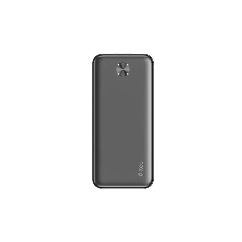 TTEC Power bank 20.000mAh Black (2BB267S) сыртқы аккумуляторы - фото #3, Technodom.kz
