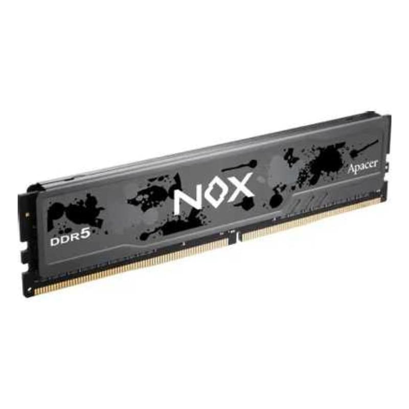 Оперативная память DDR5 DIMM 16GB/5200Mhz Apacer NOX Black [AH5U16G52C522MBAA-1] - фото #1, Technodom.kz