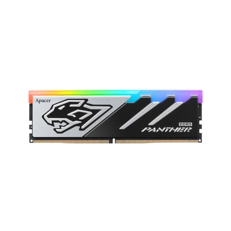 Оперативная память DDR5 DIMM 32GB(16GBx2)/5600Mhz Apacer Panther RGB Black [AH5U32G56C5229BAA-2] - фото #0, Technodom.kz