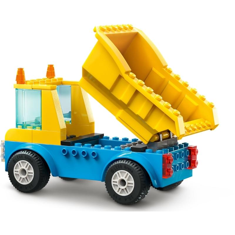 Конструктор LEGO City Строительный грузовик и шаровидный кран-таран (LEGO 60391) - фото #5, Technodom.kz