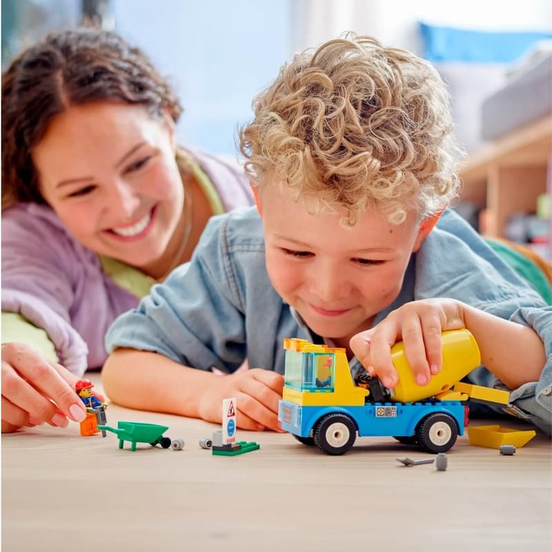 Конструктор LEGO City Бетономешалка (LEGO 60325) - фото #1, Technodom.kz