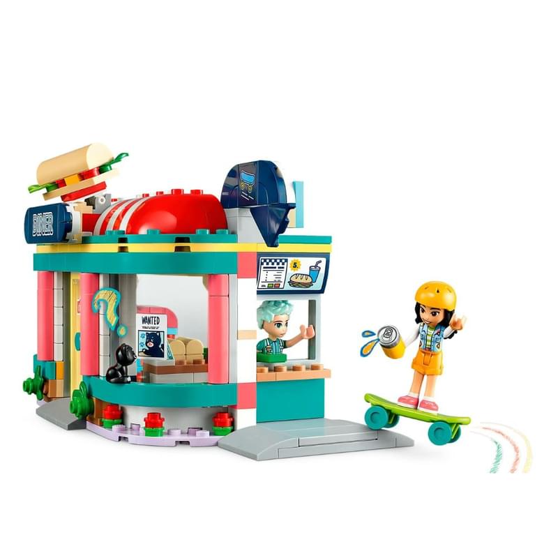 Конструктор LEGO Friends Хартлейк Сити: ресторанчик в центре города (LEGO 41728) - фото #4, Technodom.kz